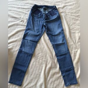 Indigo Blue Women's Maternity Skinny Jeans